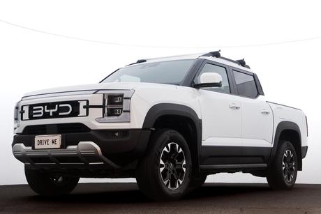 White 2024 BYD Shark 6 Dual Cab Utility Dual Motor Premium