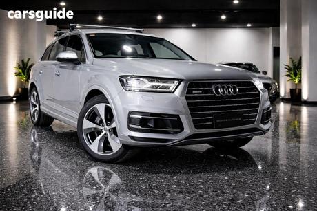 Silver 2018 Audi Q7 SUV TDI