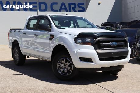 White 2017 Ford Ranger Crew Cab Pickup Xl 2.2 Hi-Rider (4X2)