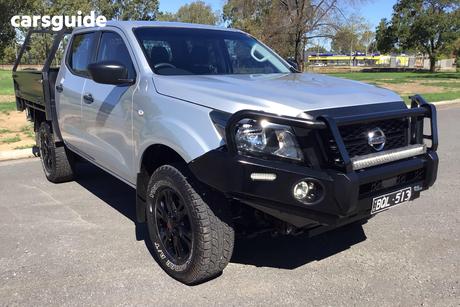 Silver 2022 Nissan Navara Dual Cab Chassis Sl (4X4)
