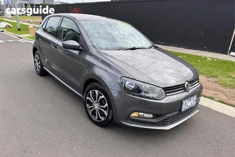 Grey 2016 Volkswagen Polo Hatchback 66 Tsi Trendline