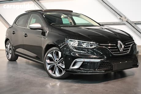 Black 2019 Renault Megane Hatchback Gt-Line
