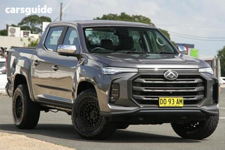 Grey 2022 LDV T60 Double Cab Utility Max Luxe (4X4)