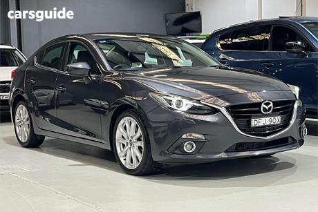 Grey 2016 Mazda 3 Sedan Sp25 Gt