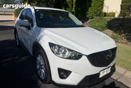 White 2012 Mazda CX-5 Wagon Grand Tourer (4X4)