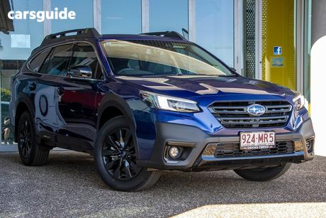 Blue 2024 Subaru Outback Wagon Awd Sport Xt