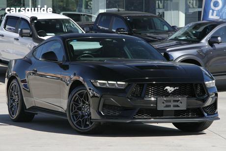 Black 2024 Ford Mustang Fastback Gt 5.0 V8