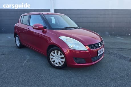 Red 2012 Suzuki Swift Hatchback Gl
