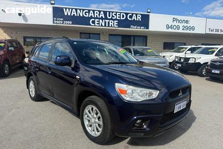 Blue 2012 Mitsubishi ASX Wagon (2Wd)