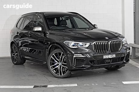 Black 2018 BMW X5 Wagon M50D