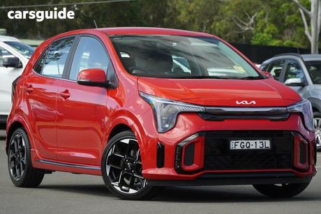 Red 2024 Kia Picanto Hatchback Gt Line (Pe2)