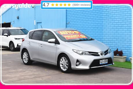 Silver 2014 Toyota Corolla Hatchback Ascent Sport