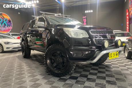 Black 2014 Holden Colorado Crew Cab Pickup Ltz (4X4)