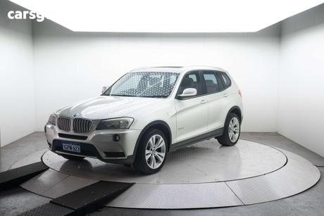 Silver 2011 BMW X3 Wagon Xdrive 28I