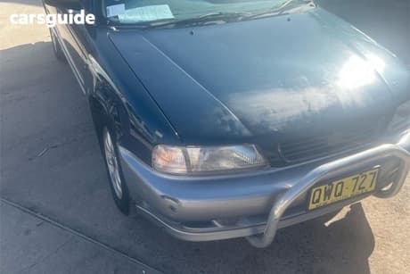 Green 1997 Suzuki Baleno Wagon Gtx