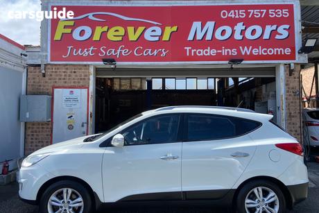 White 2012 Hyundai IX35 Wagon Elite (Awd)