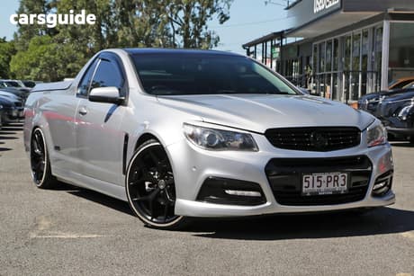 Silver 2013 Holden UTE Utility Ss