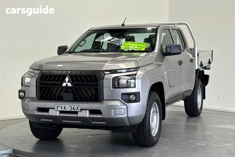 Silver 2025 Mitsubishi Triton Double Cab Pick Up Glx-R