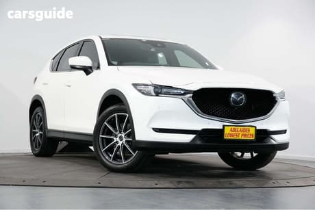 White 2021 Mazda CX-5 Wagon Akera Turbo (Awd)