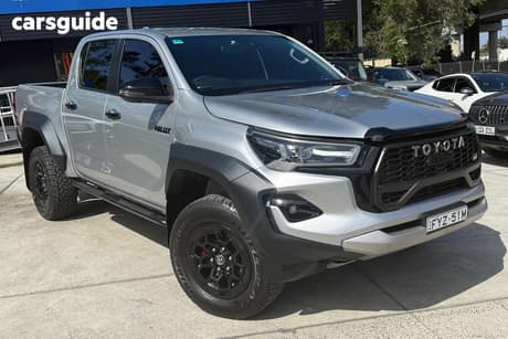 Silver 2024 Toyota Hilux Double Cab Pick Up Gr-Sport (4X4)