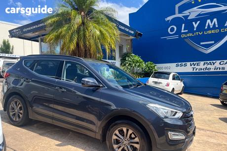 Blue 2012 Hyundai Santa FE Wagon Active (4X4)