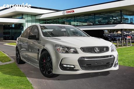 White 2017 Holden Commodore Sedan Ss-V Redline
