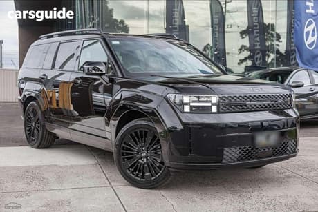 Black 2025 Hyundai Santa FE Wagon Hev (Awd)