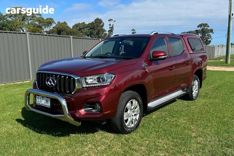 Red 2017 LDV T60 Double Cab Utility Pro (4X4)