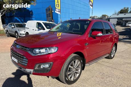 Red 2016 Ford Territory Wagon Titanium (4X4)