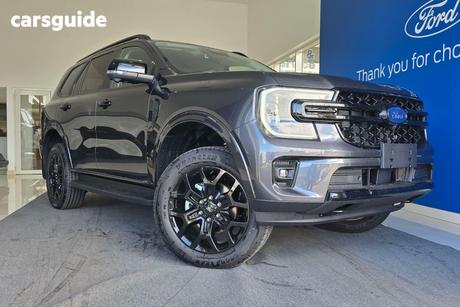 Grey 2026 Ford Everest Wagon Sport (4Wd)