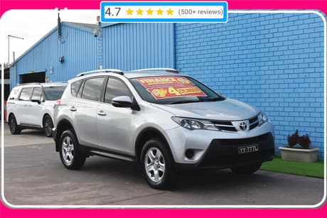 Silver 2014 Toyota RAV4 Wagon Gx (2Wd)