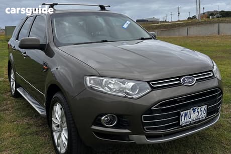 Brown 2011 Ford Territory Wagon Ts (Rwd)