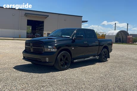 Black 2023 RAM 1500 Crew Cab Utility Express