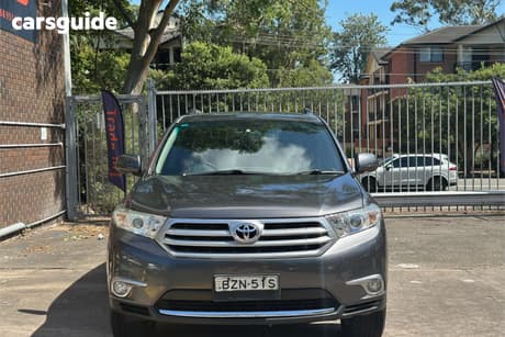 Grey 2011 Toyota Kluger Wagon Kx-S (4X4)