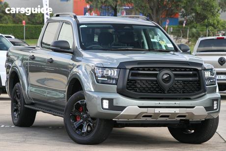 Grey 2025 GWM Cannon Alpha Dual Cab Utility Ultra Phev (4X4)