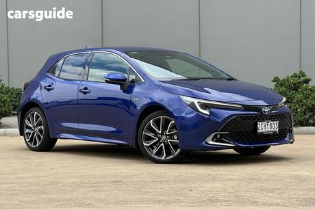 Blue 2024 Toyota Corolla Hatchback Zr Hybrid