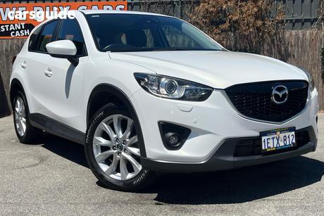 White 2014 Mazda CX-5 Wagon Akera (4X4)