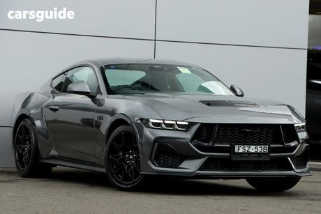 Grey 2025 Ford Mustang Fastback Gt 5.0 V8