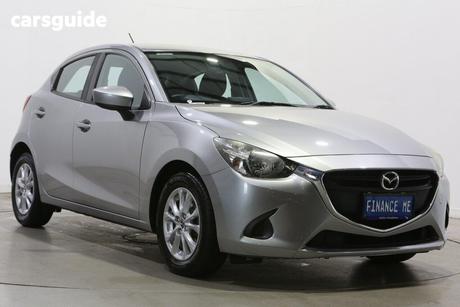 Silver 2016 Mazda 2 Hatchback Maxx