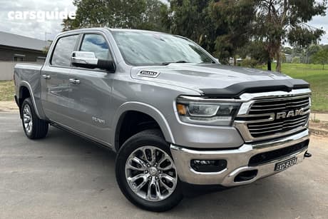 Silver 2022 RAM 1500 Crew Cab Utility Laramie (Hybrid)