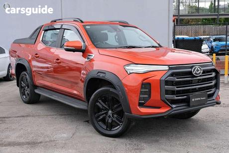 Orange 2024 LDV T60 Double Cab Utility Max Luxe (4X4)