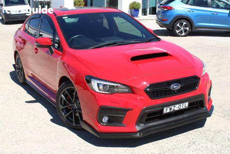 Red 2018 Subaru WRX Sedan Premium (Awd)