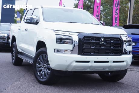 White 2025 Mitsubishi Triton Double Cab Pick Up Gls (4X4)