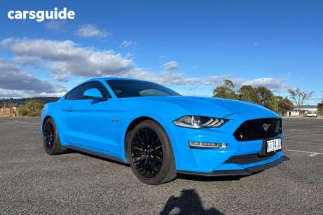 Blue 2022 Ford Mustang Fastback Gt 5.0 V8