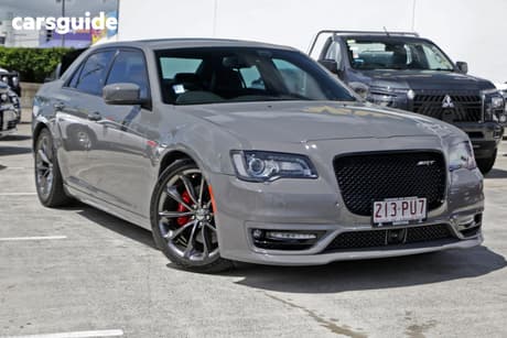Grey 2018 Chrysler 300 Sedan Srt Hyperblack