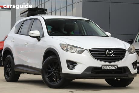 White 2015 Mazda CX-5 Wagon Maxx Sport (4X4)