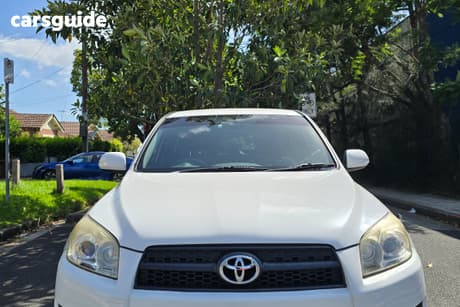 White 2009 Toyota RAV4 Wagon Cv (4X4)