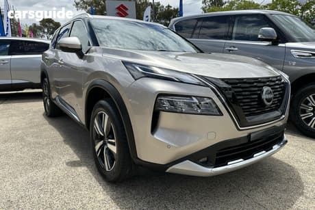 Silver 2025 Nissan X-Trail Wagon Ti (4Wd) E-Power (Hybrid)