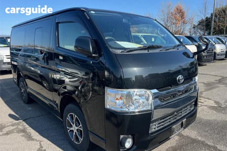 Black 2016 Toyota HiAce OtherCar
