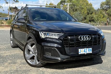 Black 2021 Audi Q7 Wagon 50 Tdi Quattro S Line Mhev
